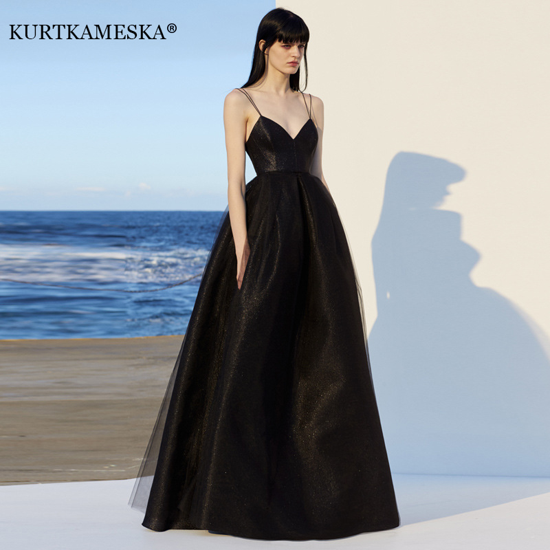 Women'S Formal Wear Wedding - Elegantes Spaghettiträger-Abendgast-Abschlussball-langes Partykleid für Frauen 2022,