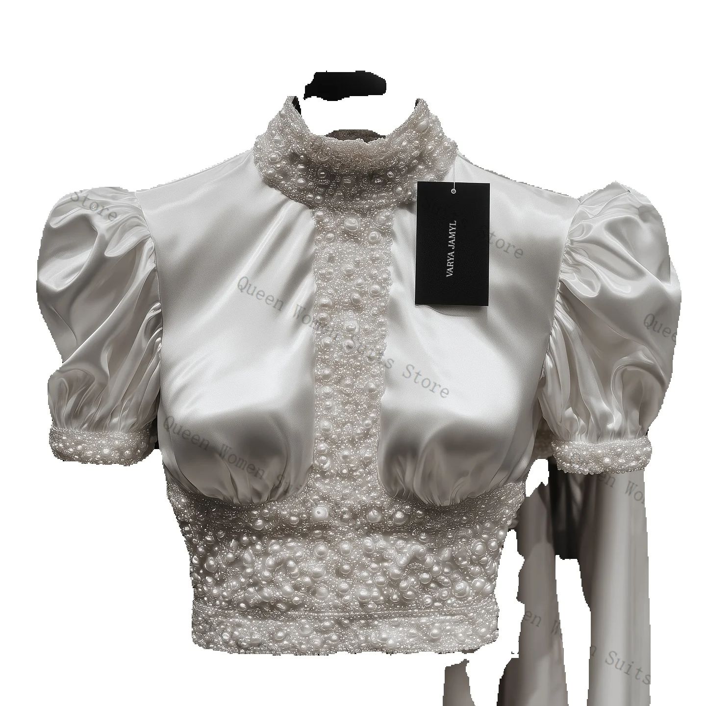 Women'S Formal Wear Wedding Guest - Luxus-Perlen-Damenanzug-Set, 2-teilig, Blazer + Hose, Hose,