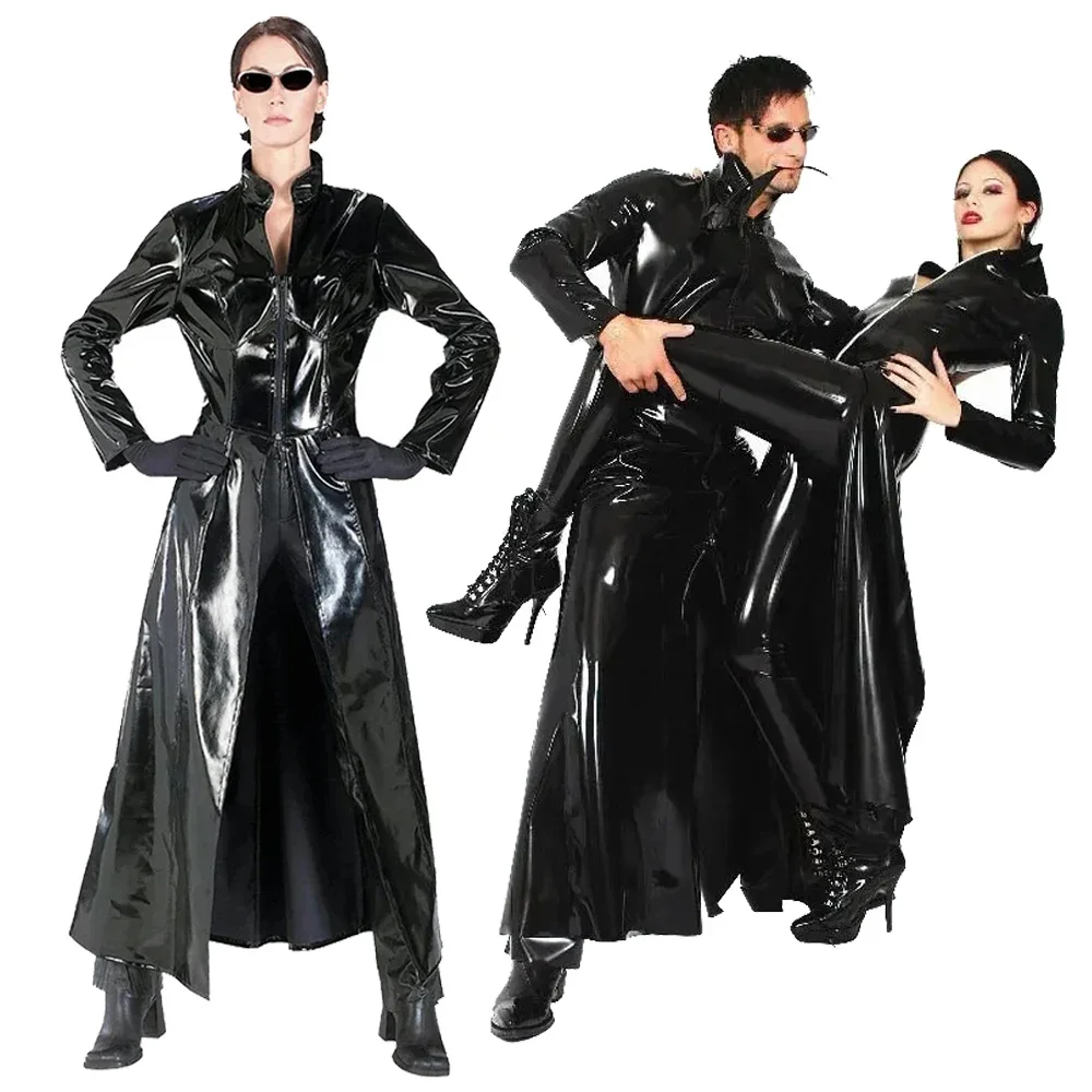 Trench Coat Formal - Halloween-Party Cosplay The Matrix Kostüme Gothic