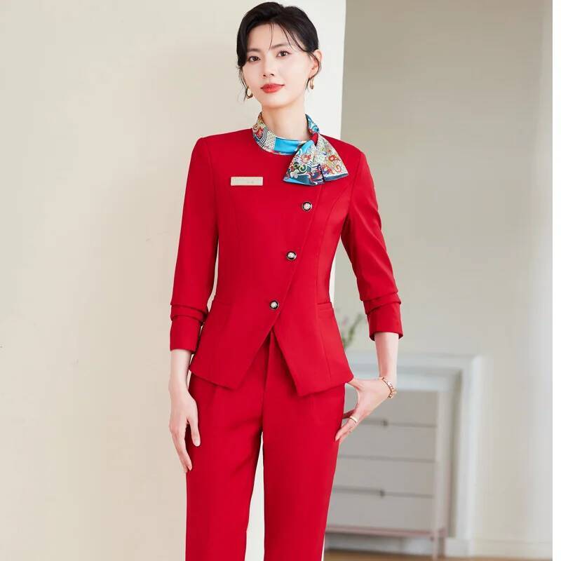 Women'S Formal Wear Plus Size - Plus Size Formale elegante Stile Hosenanzüge