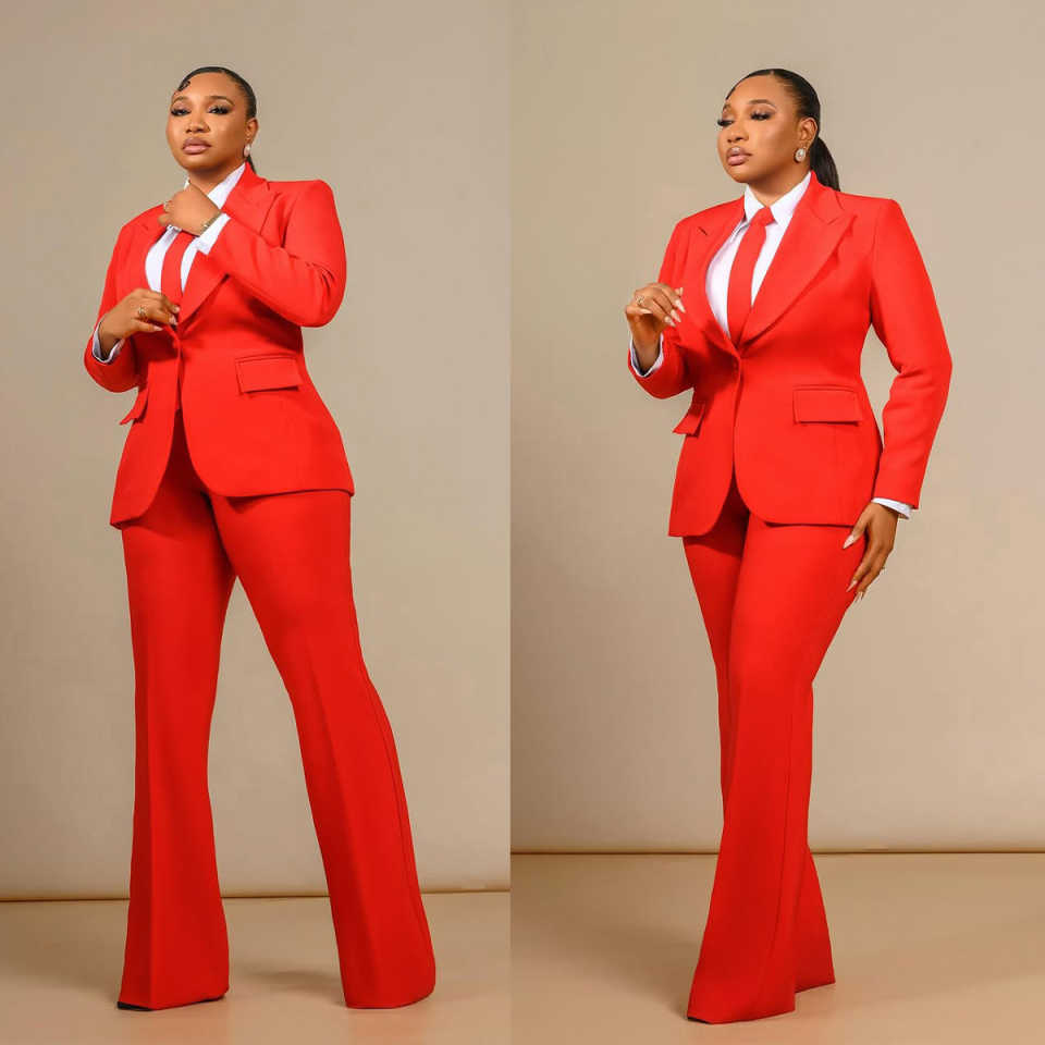 Women'S Formal Wear Plus Size - Maßgeschneiderte Übergrößen-Blazeranzüge für Damen, Slim-Fit-Jacke, Damen-Outfit