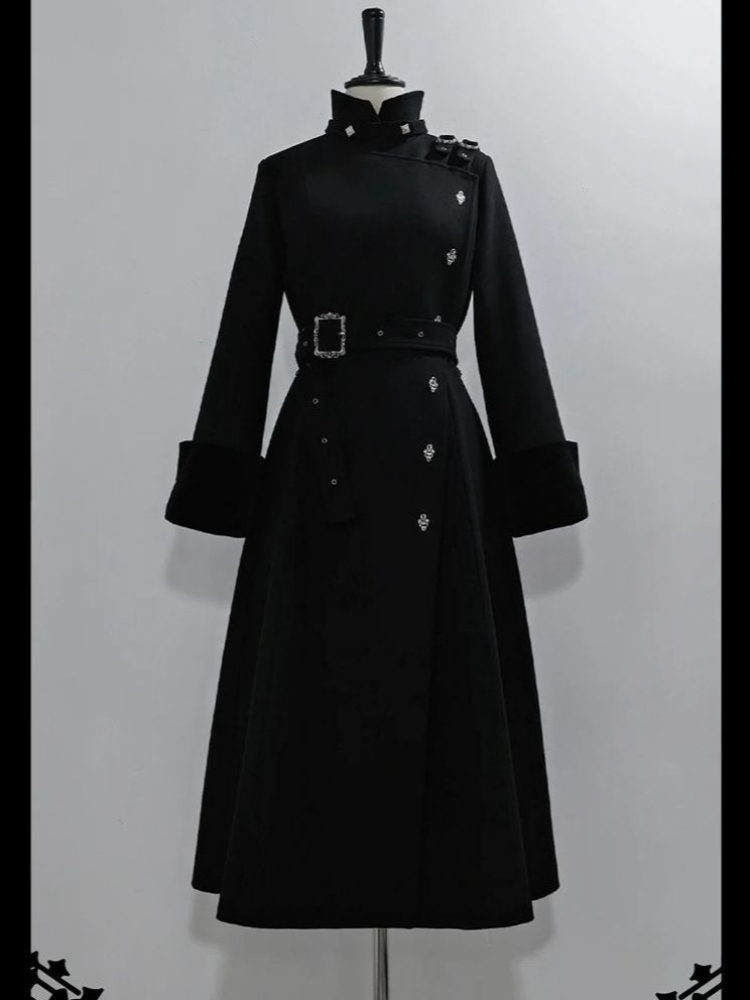 2025 Winter Gothic Gürtel Schl – Trench Coat Formal Bewertung und Preis