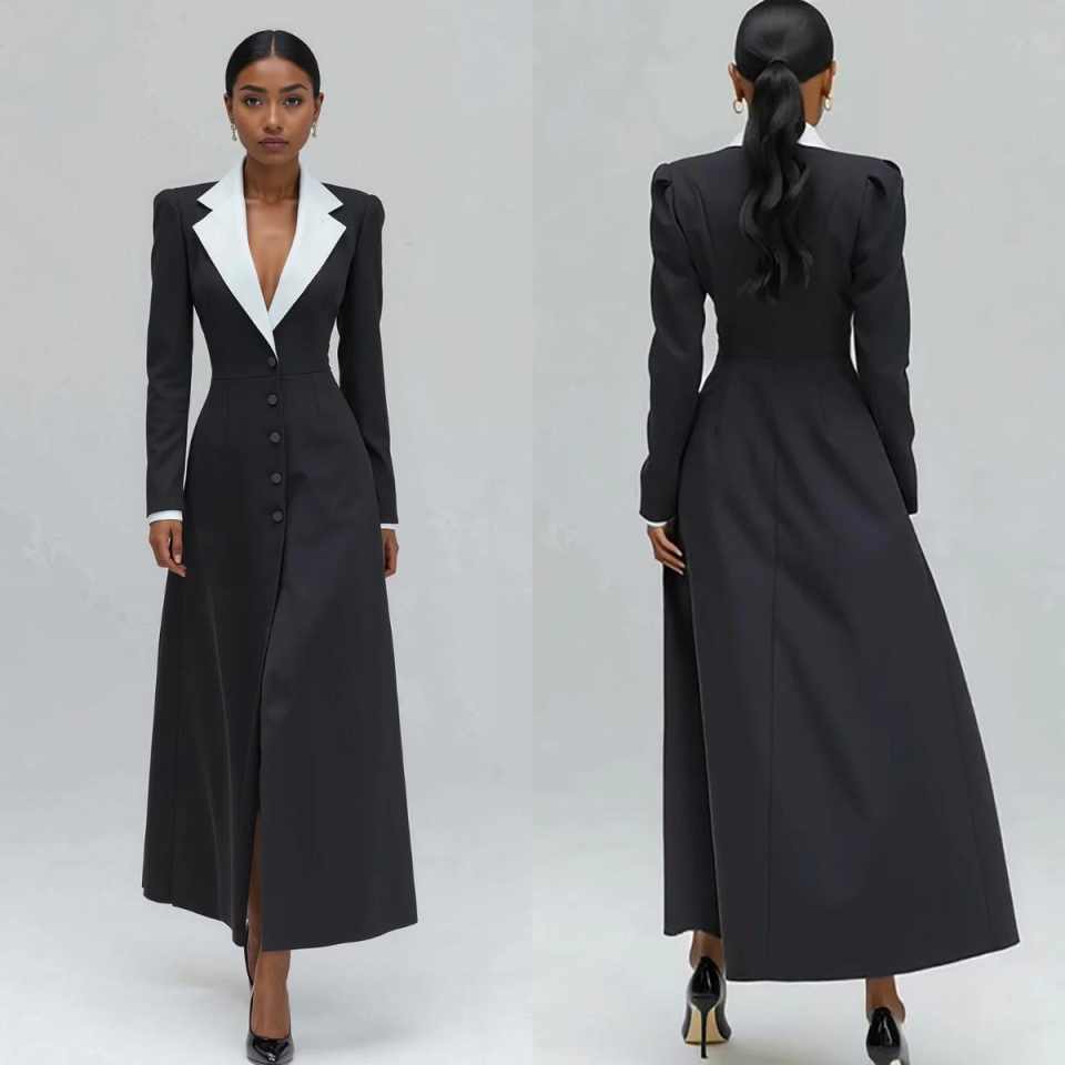 A-Linien Damen Langer Blazer,  – Women'S Formal Wear Wedding Guest Bewertung und Preis