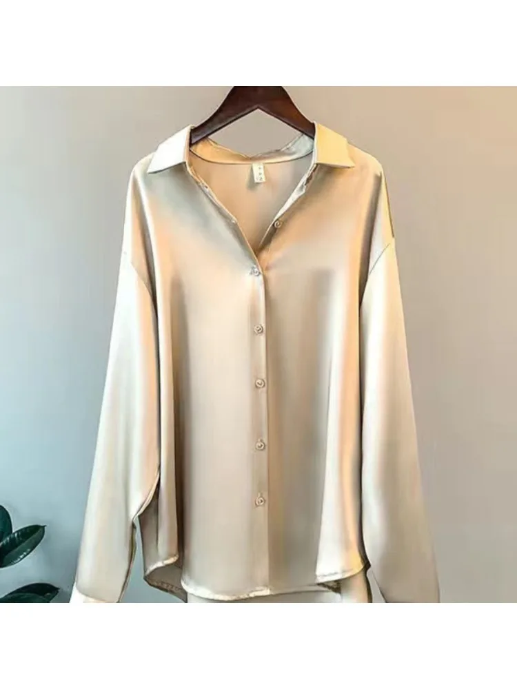 Plus Größe Casual Frauen Seide – Women Formal Wear Tops Bewertung und Preis