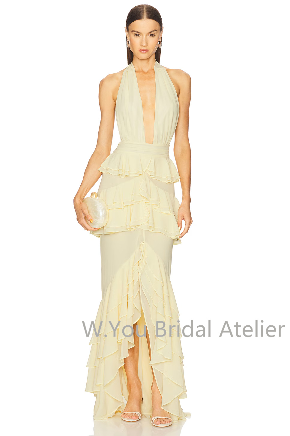 Abendkleider mit Tiefem V-Auss – Women'S Formal Wear Wedding Guest Bewertung und Preis