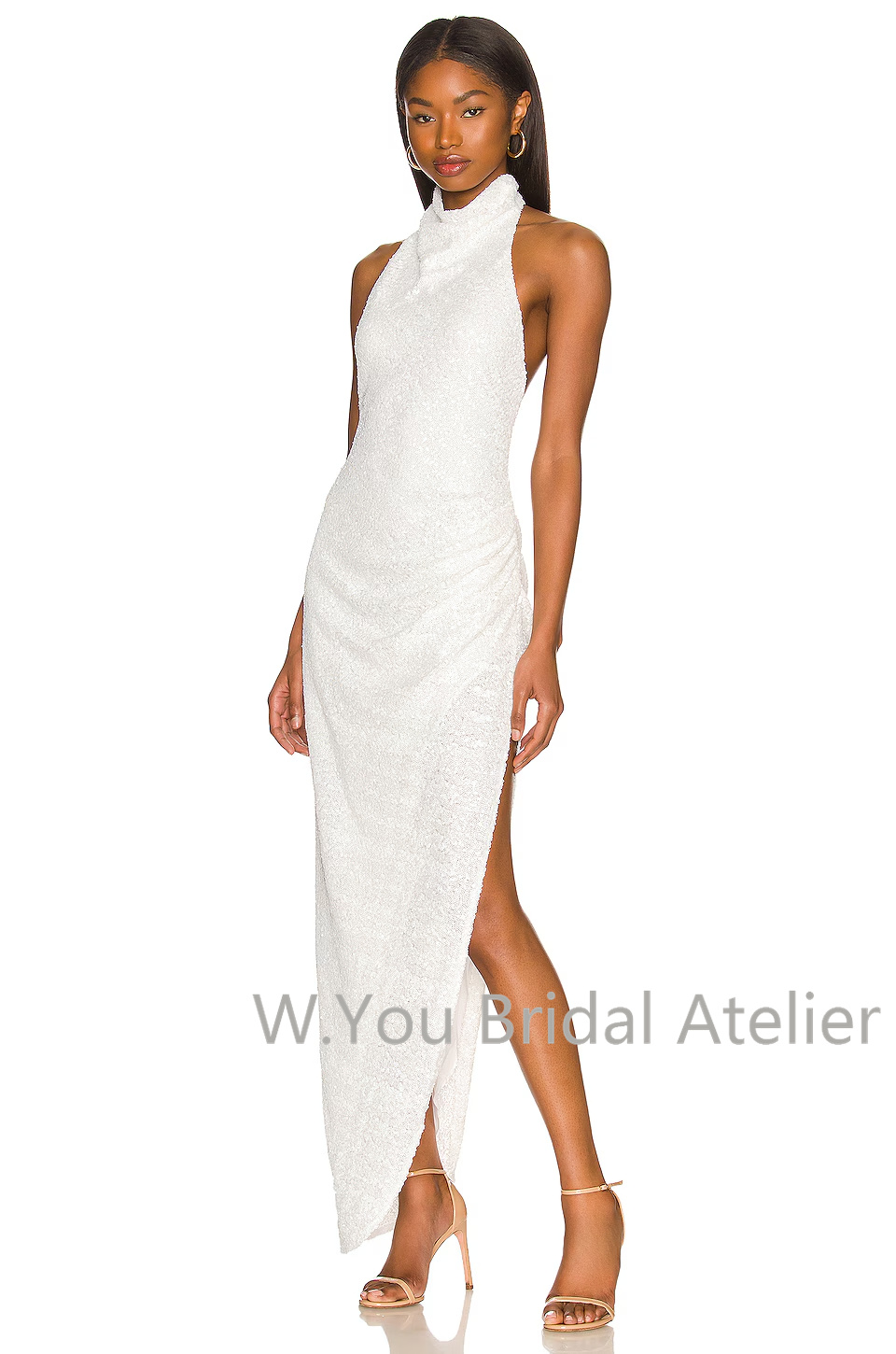 Abendkleider mit Neckholder-Au – Women'S Formal Wear Wedding Guest Bewertung und Preis