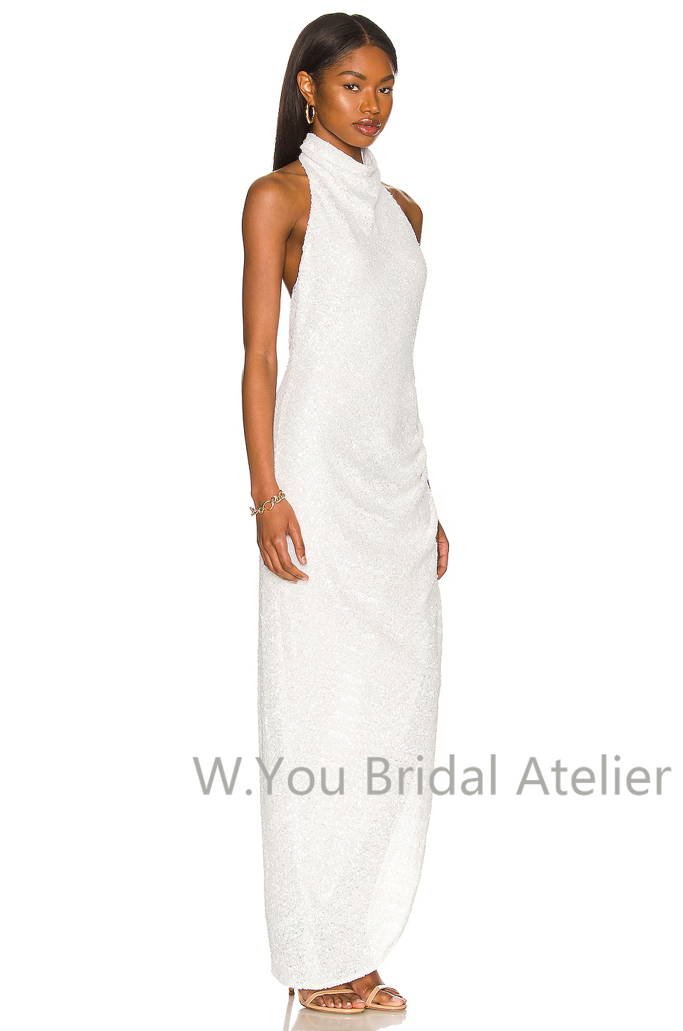 Abendkleider mit Neckholder-Au – Women'S Formal Wear Wedding Guest Bewertung und Preis