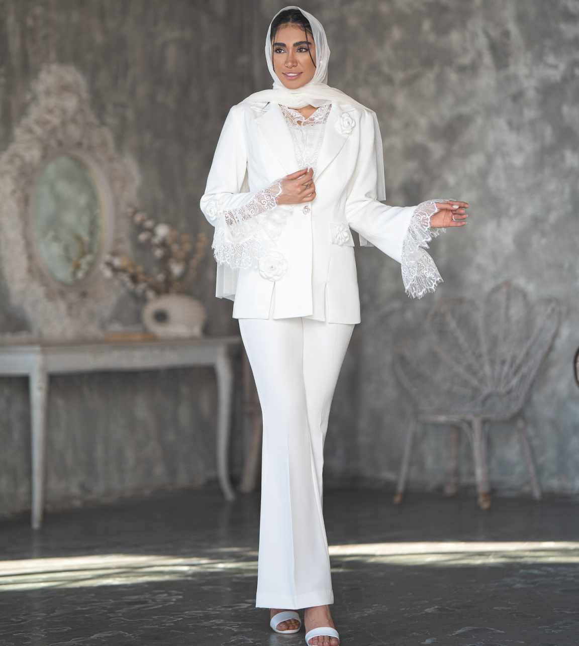 Schickes Damen-Anzug-Set mit 3 – Women'S Formal Wear Wedding Guest Bewertung und Preis