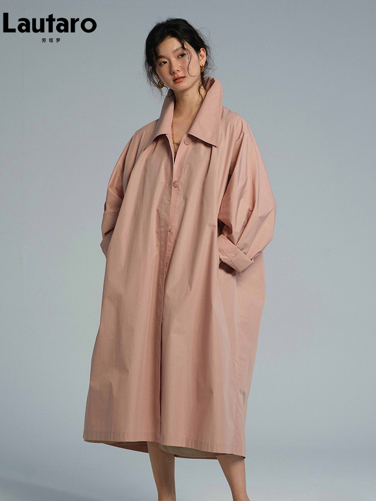 Lautaro Frühling Herbst Langer – Trench Coat Formal Bewertung und Preis