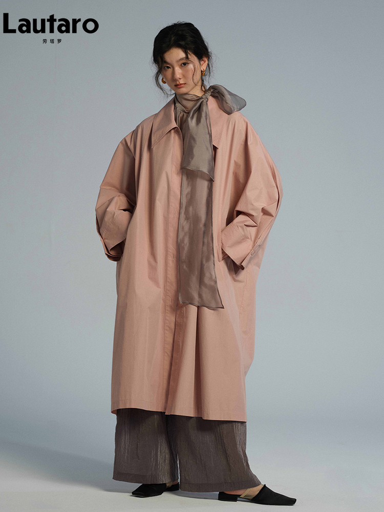 Lautaro Frühling Herbst Langer – Trench Coat Formal Bewertung und Preis