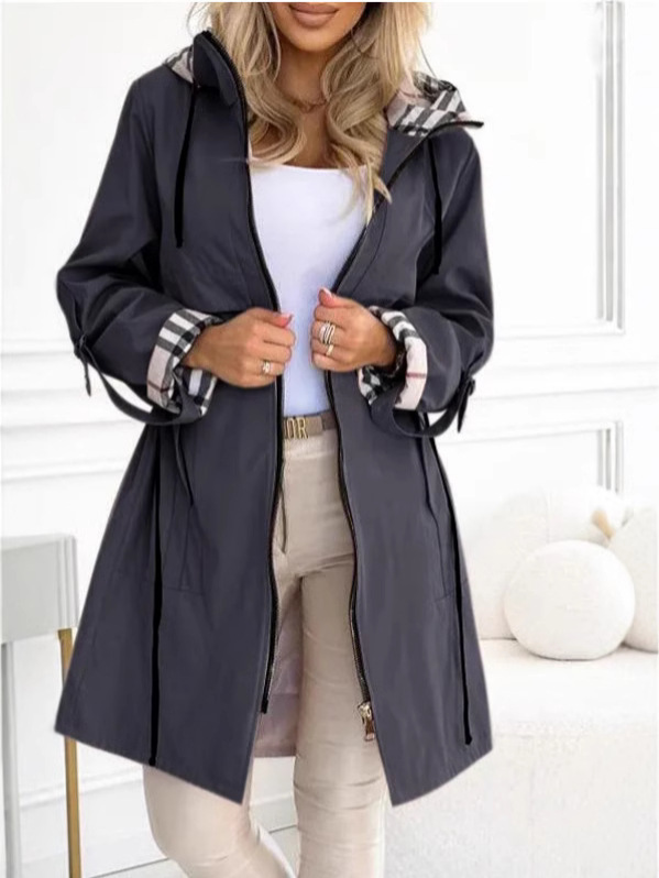 Mode Graben Mantel Frau Herbst – Trench Coat Formal Bewertung und Preis