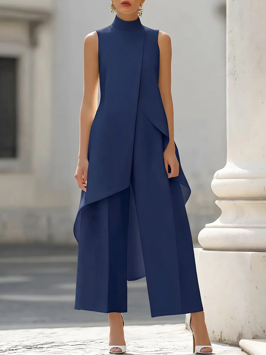 Ärmelloser Jumpsuit mit hohem  – Women'S Formal Wear Jumpsuit Bewertung und Preis