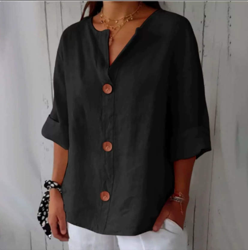Übergrößen Lose Hemden & Bluse – Women Formal Wear Tops Bewertung und Preis