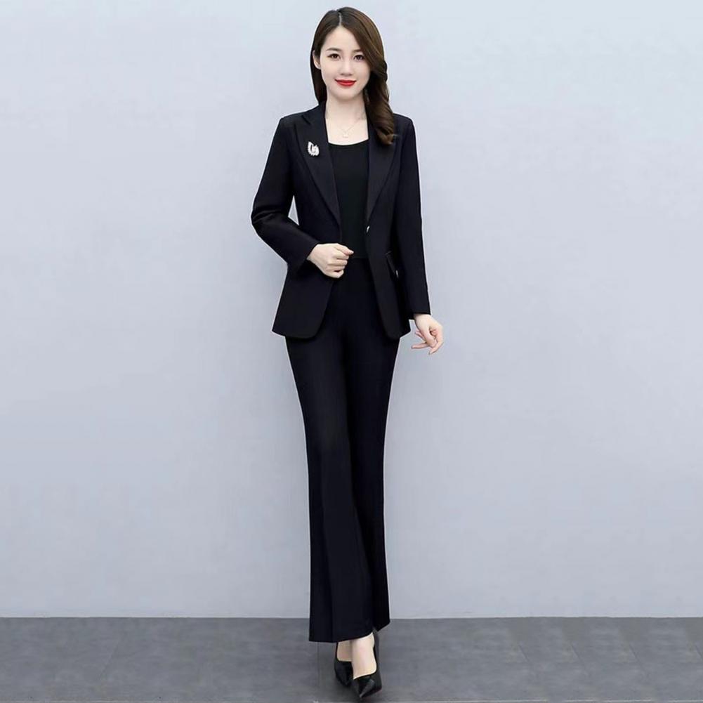 2-teiliges Damen-Anzug-Set mit – Women'S Office Formal Wear For Ladies Bewertung und Preis
